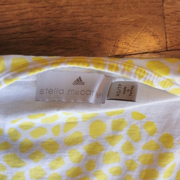 Adidas by Stella McCartney Yellow Stellasport Tank Vest XS - Picture 5 of 6